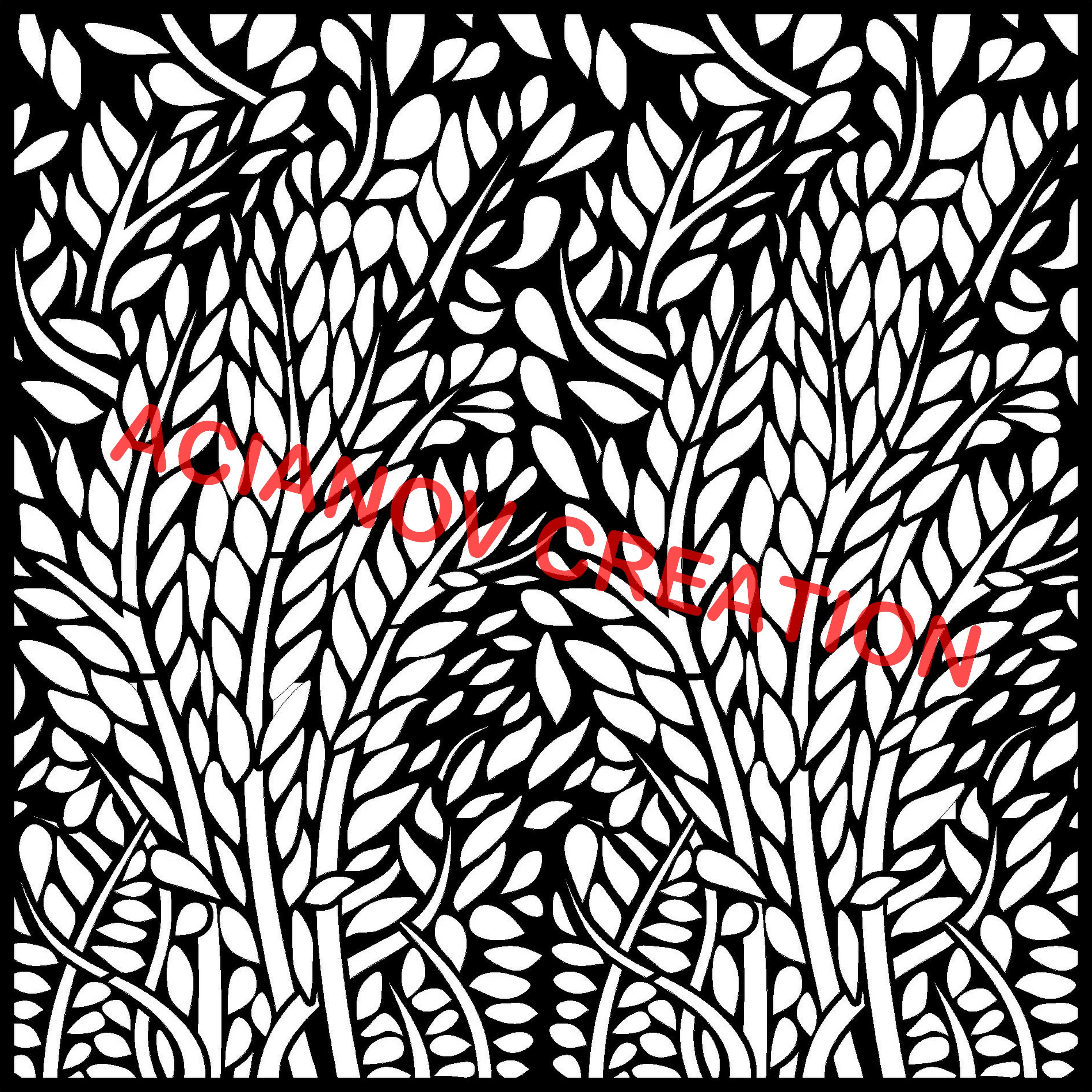 jardin de fanny acianov creation logo