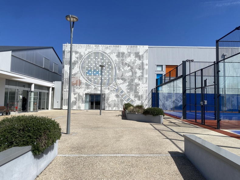 padel saint doulchard resille tole perforee acianov 2